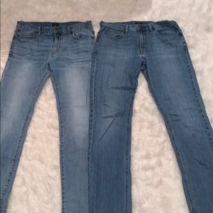 2 pairs of j.crew jeans!!!